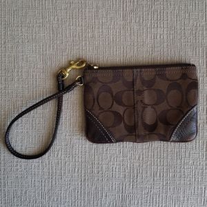 Authentic Coach Wristlet
